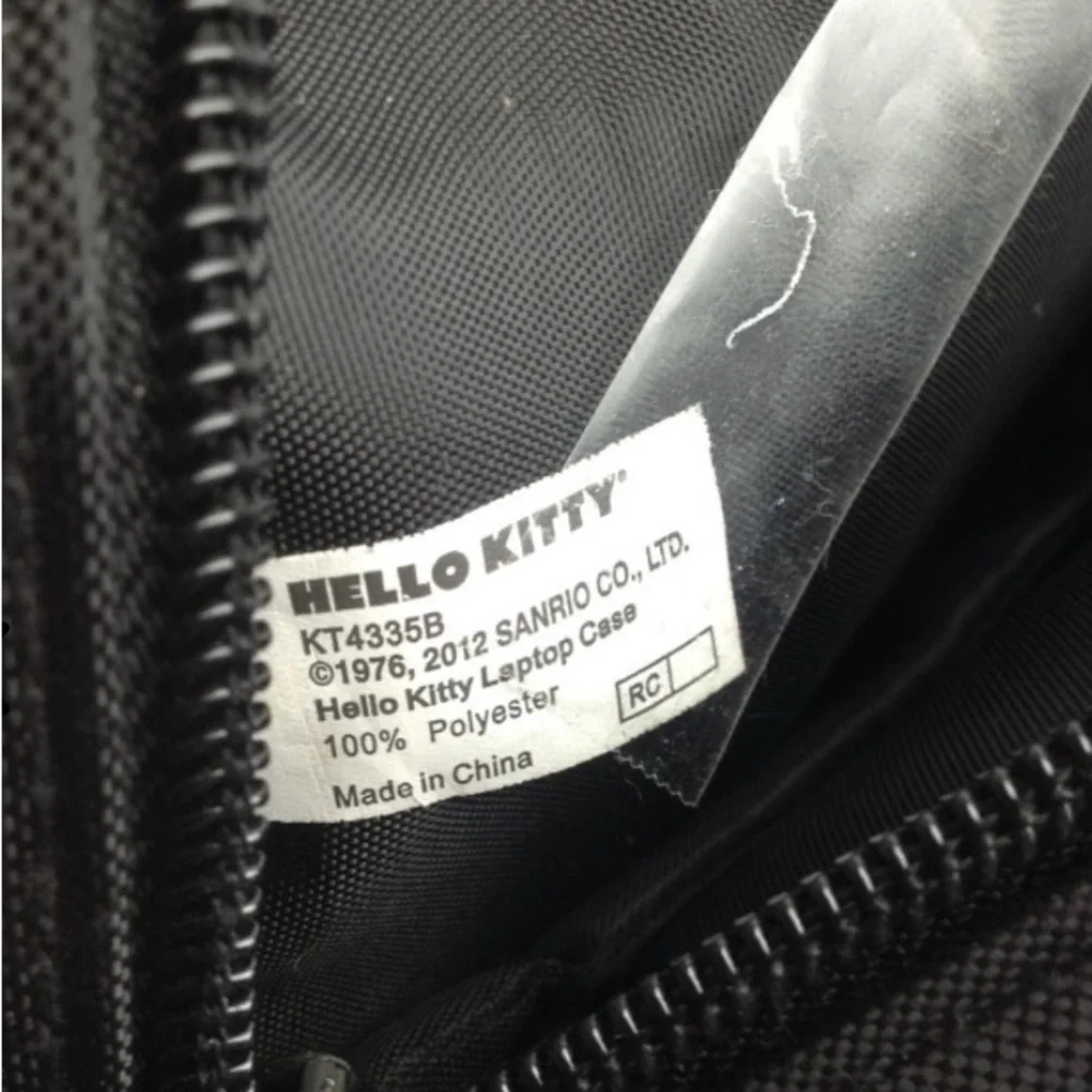 Hello Kitty Black and Red Laptop bag | Excellent condition | SANRIO